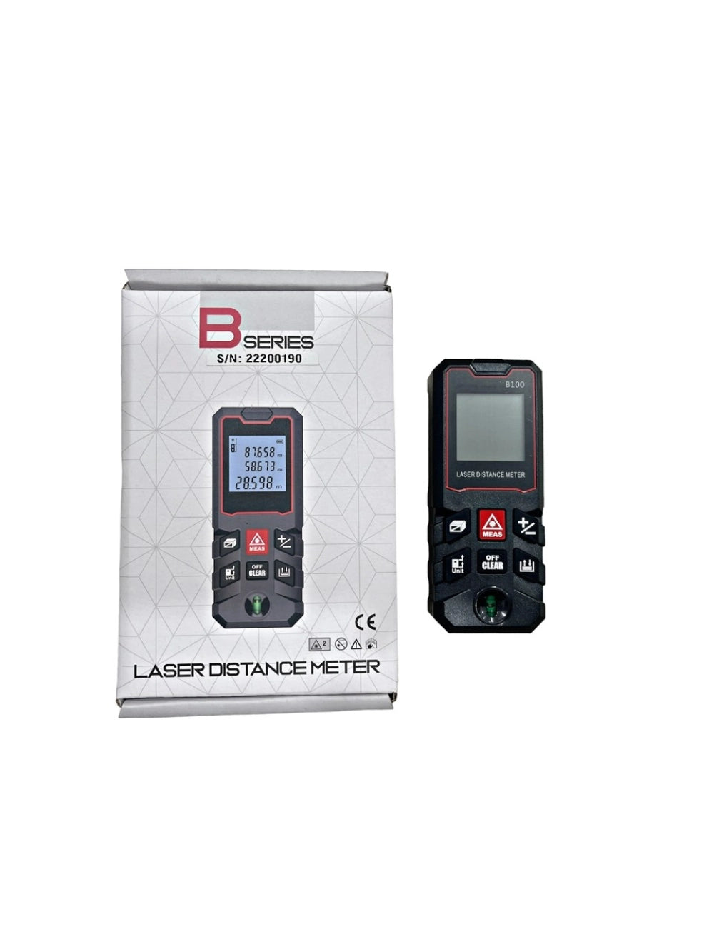 Laserski metar sa libelom - 70m