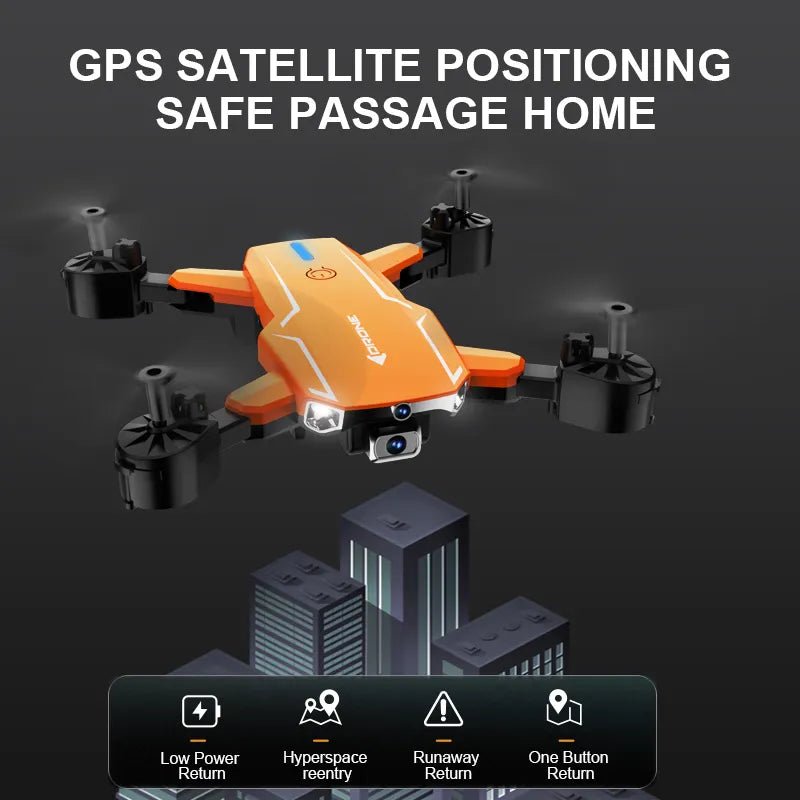 A17S Drone 4K Dual Camera HD WIFI Prenos Inteligentno izbegavanje prepreka Dron GPS Fpv vazdušni pritisak - SitShopRS