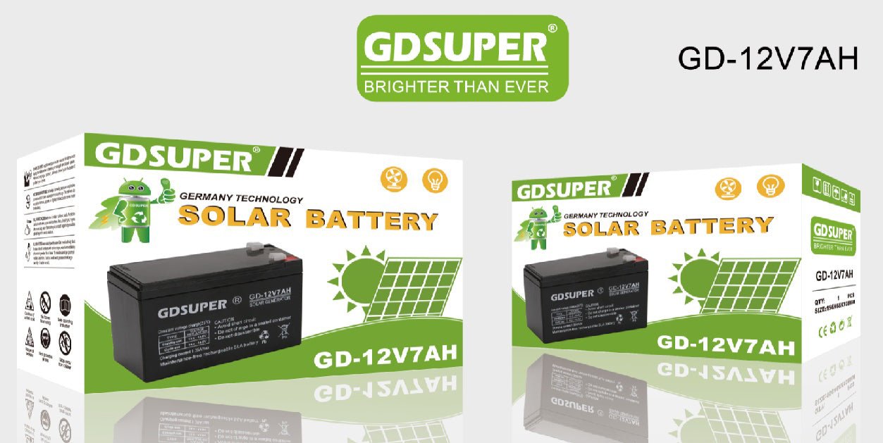 GD Super 12V 7A - Akomulator za solarne sisteme - SitShopRS