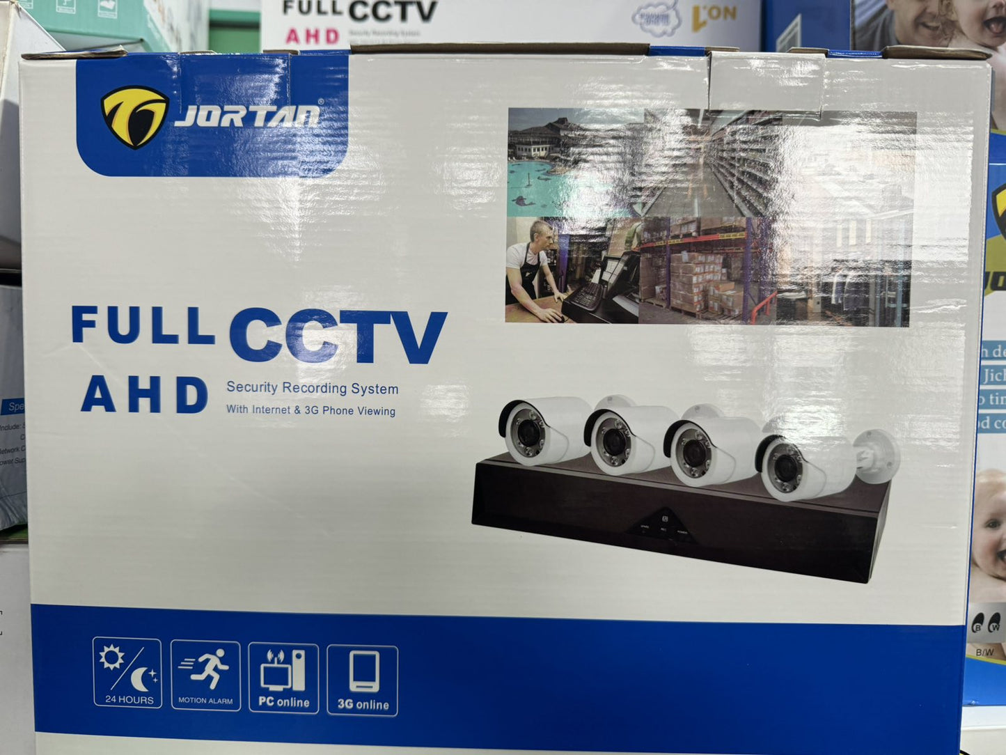 Jortan 4 - kanalni AHD 1080P kompleti za video nadzor - SitShopRS