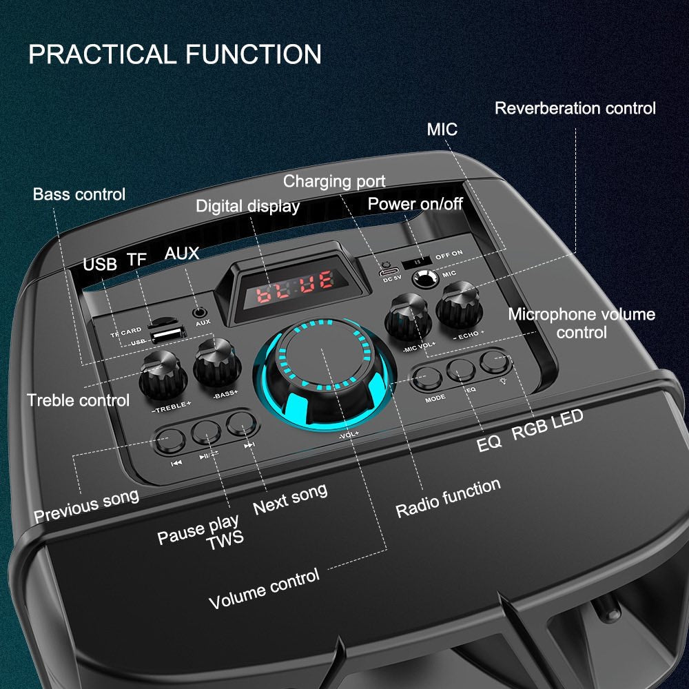 Bluetooth zvučnik ZQS8210