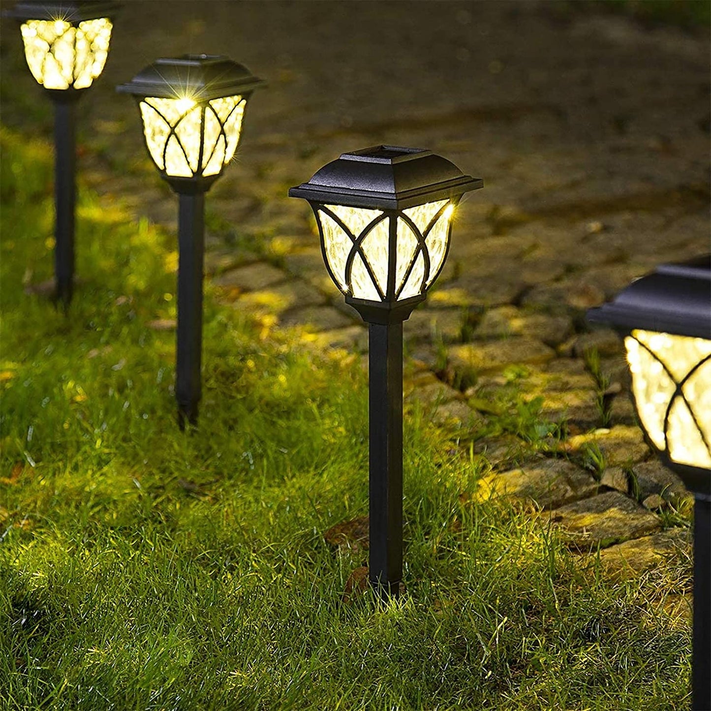 Solarne Lampe Za Baštu (6 komada)