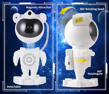 Astronaut galaxy projector - projektor zvezdanog neba